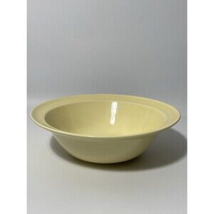 Vtg LuRay Pastels 9" Serving Bowl Yellow TS&T MCM